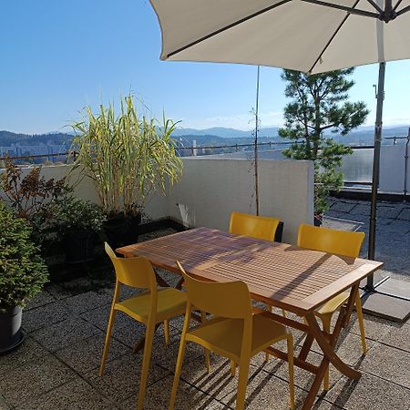 Bright Penthaus Apartement, With A Wonderful View Любляна Екстер'єр фото