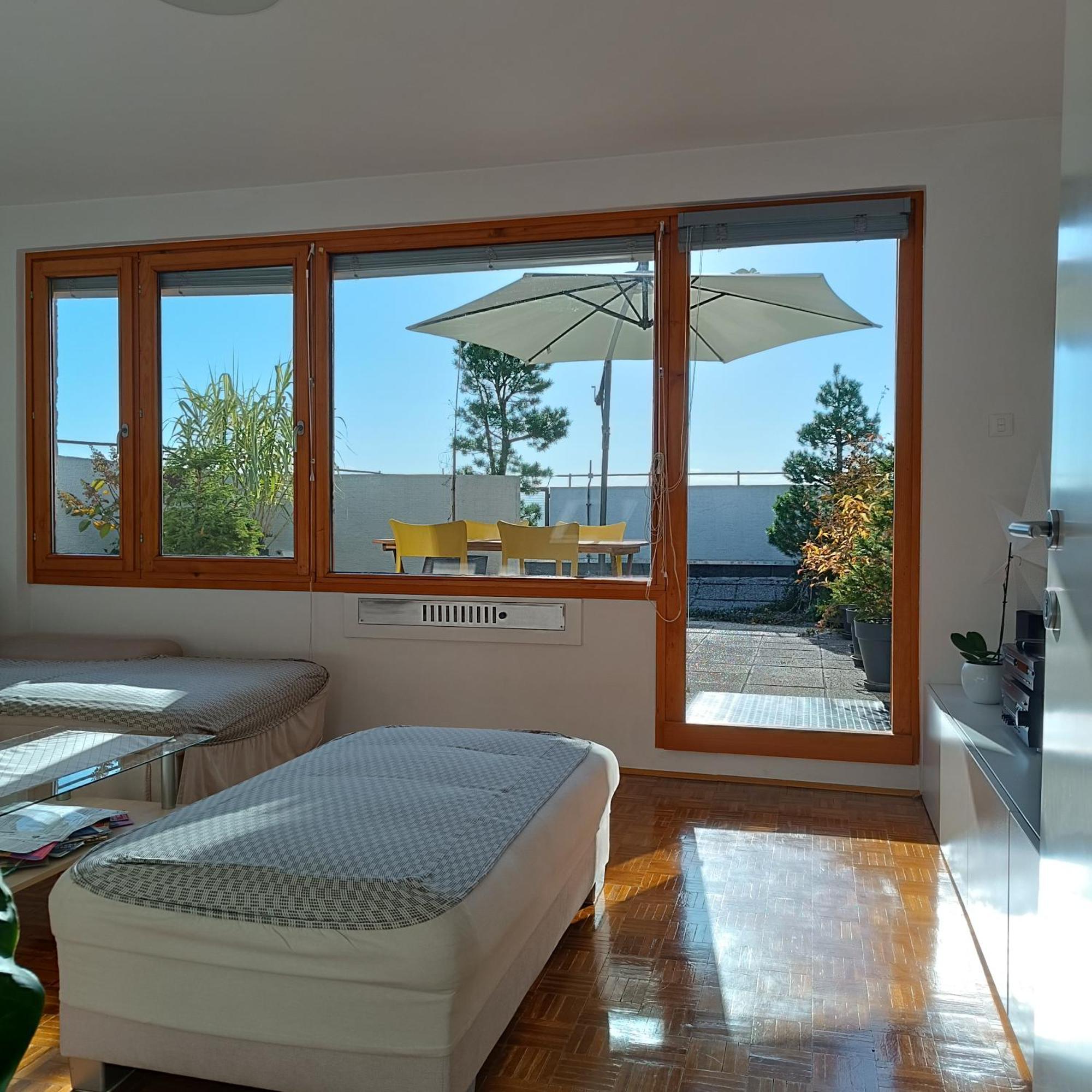 Bright Penthaus Apartement, With A Wonderful View Любляна Екстер'єр фото